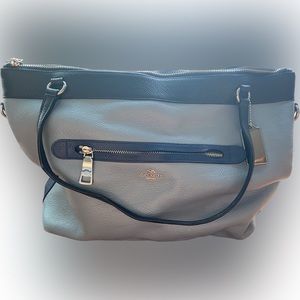 Blue coach bag